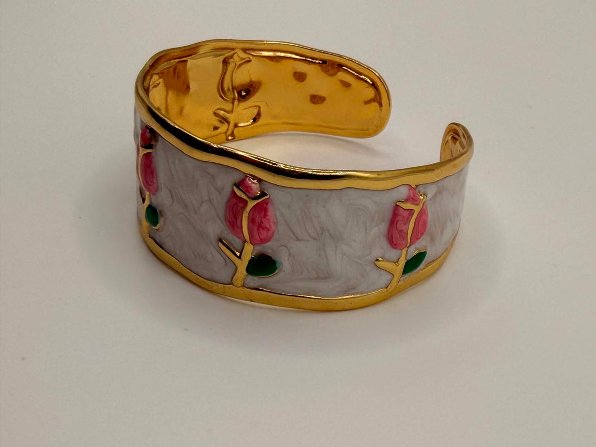 Stainless Steel Adjustable Bangle