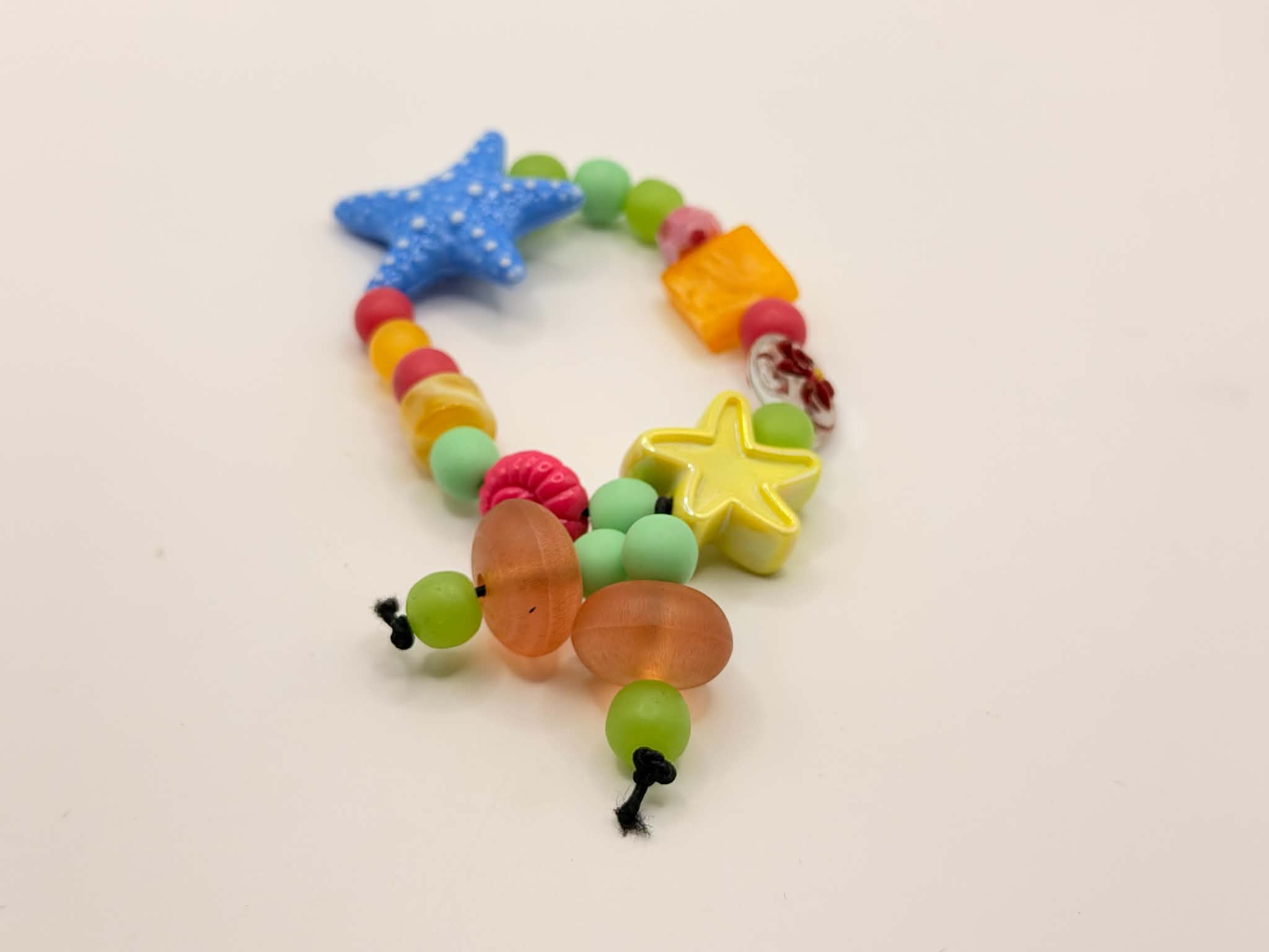 Resin Beads Strech Bracelet