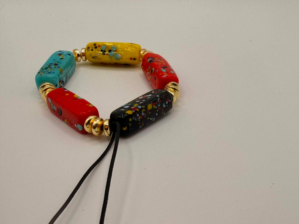 Resin Beads Strech Bracelet