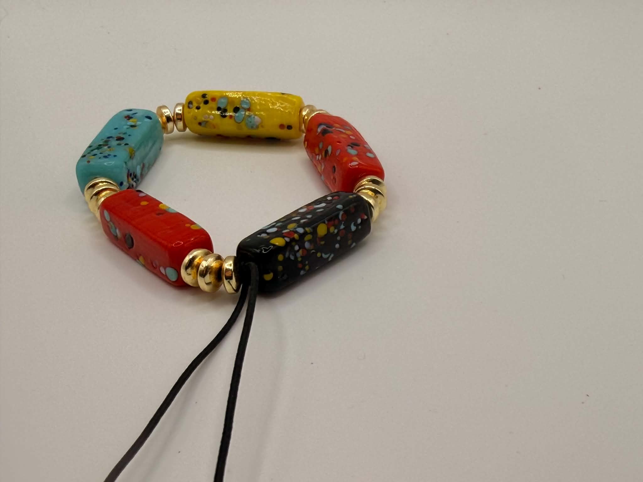 Resin Beads Strech Bracelet