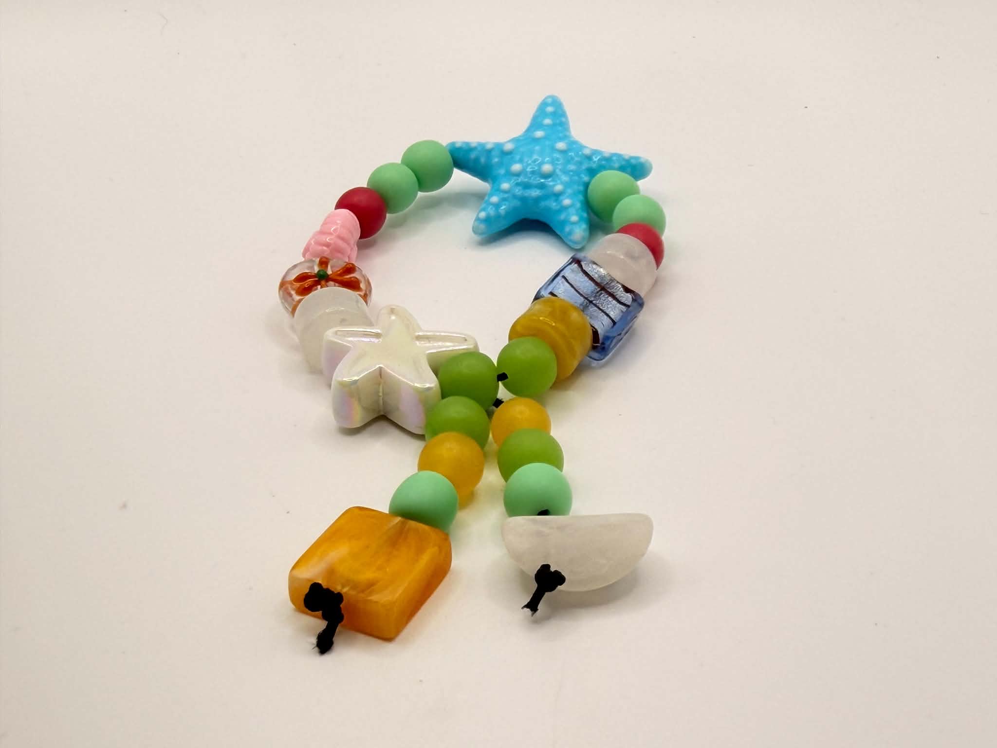 Resin Beads Strech Bracelet