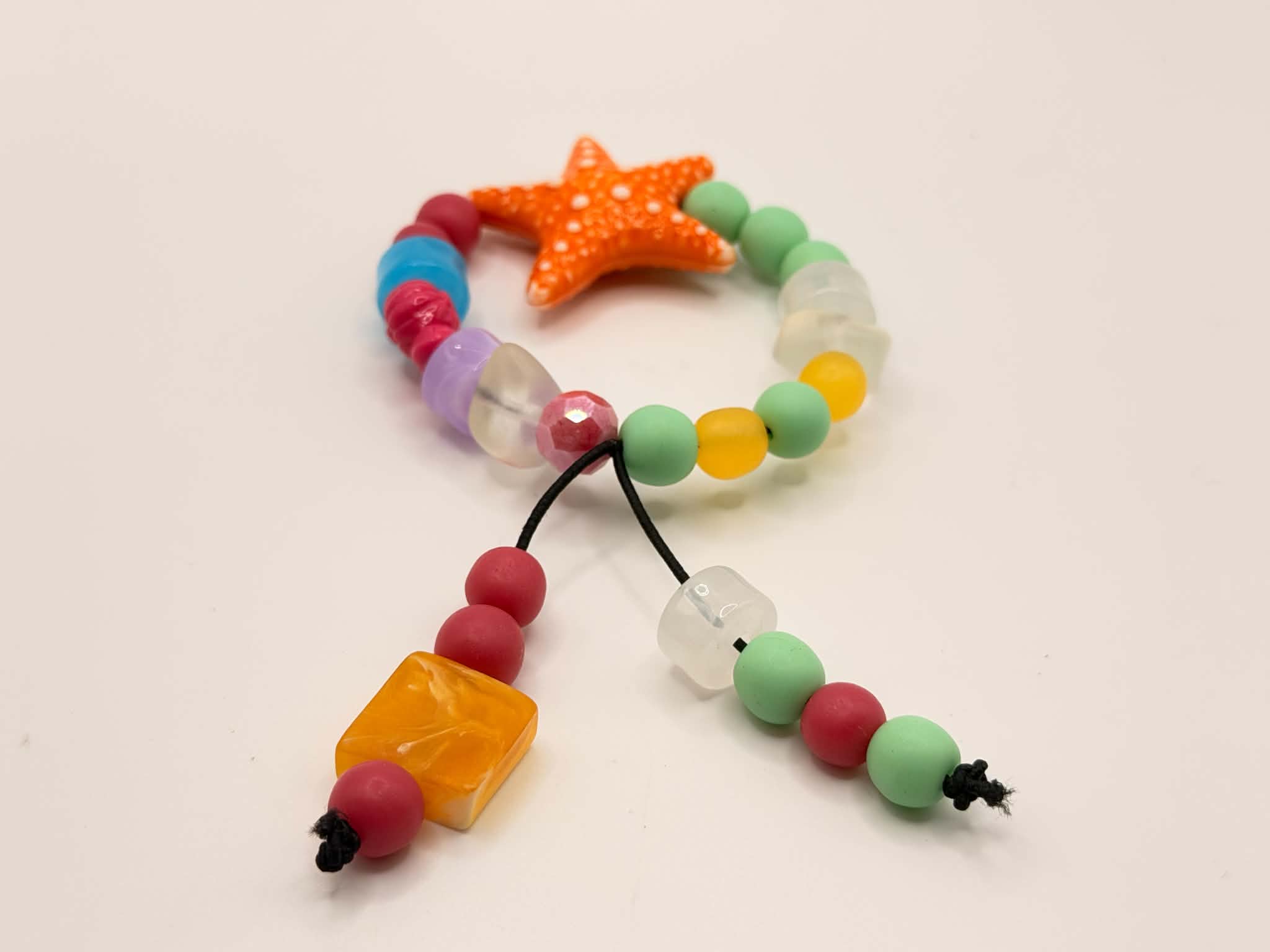 Resin Beads Strech Bracelet