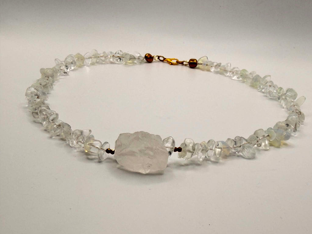 Clear Quartz & Aura Quartz
