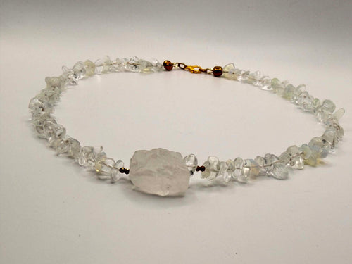 Clear Quartz & Aura Quartz