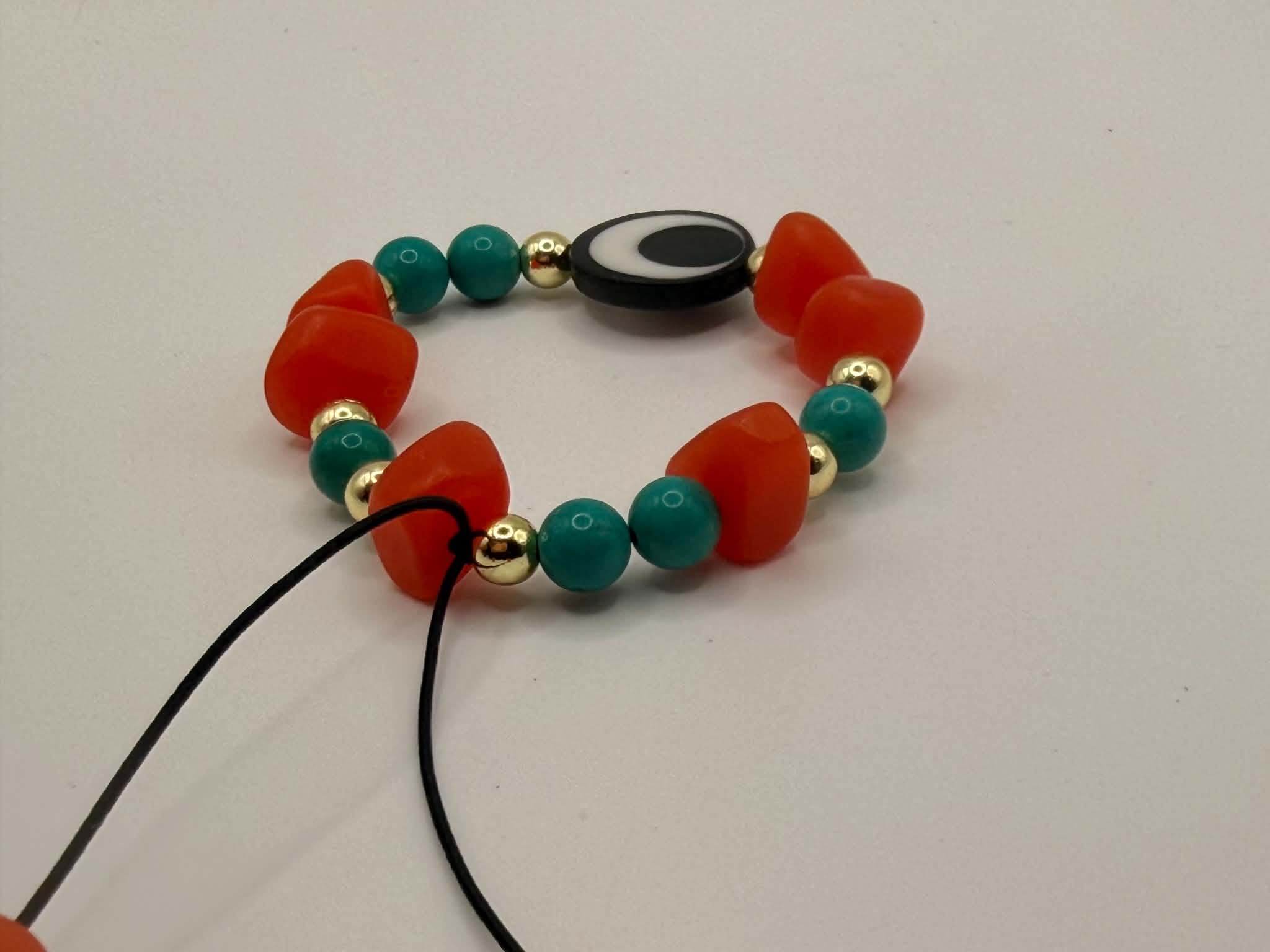 Resin Beads Strech Bracelet