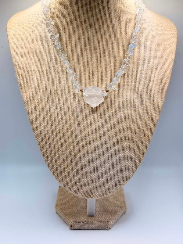 Clear Quartz & Aura Quartz