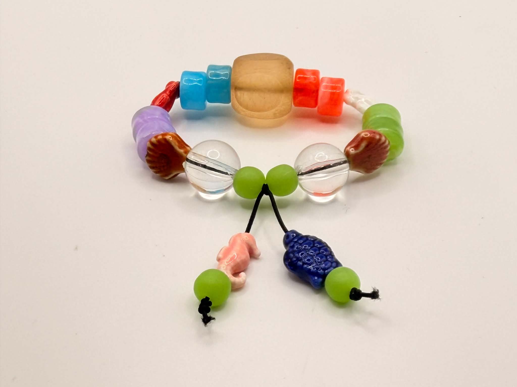 Resin Beads Strech Bracelet