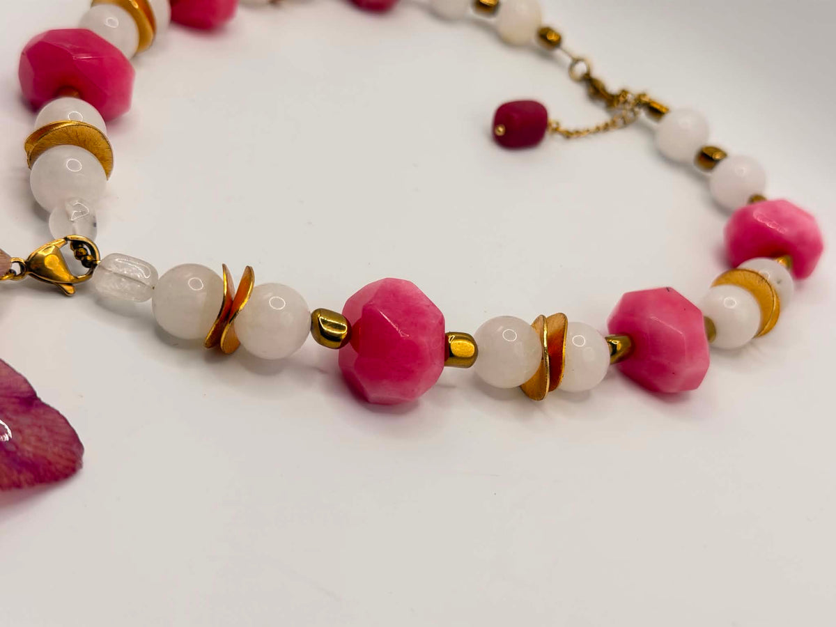 Tulip Fields Orchid Necklace