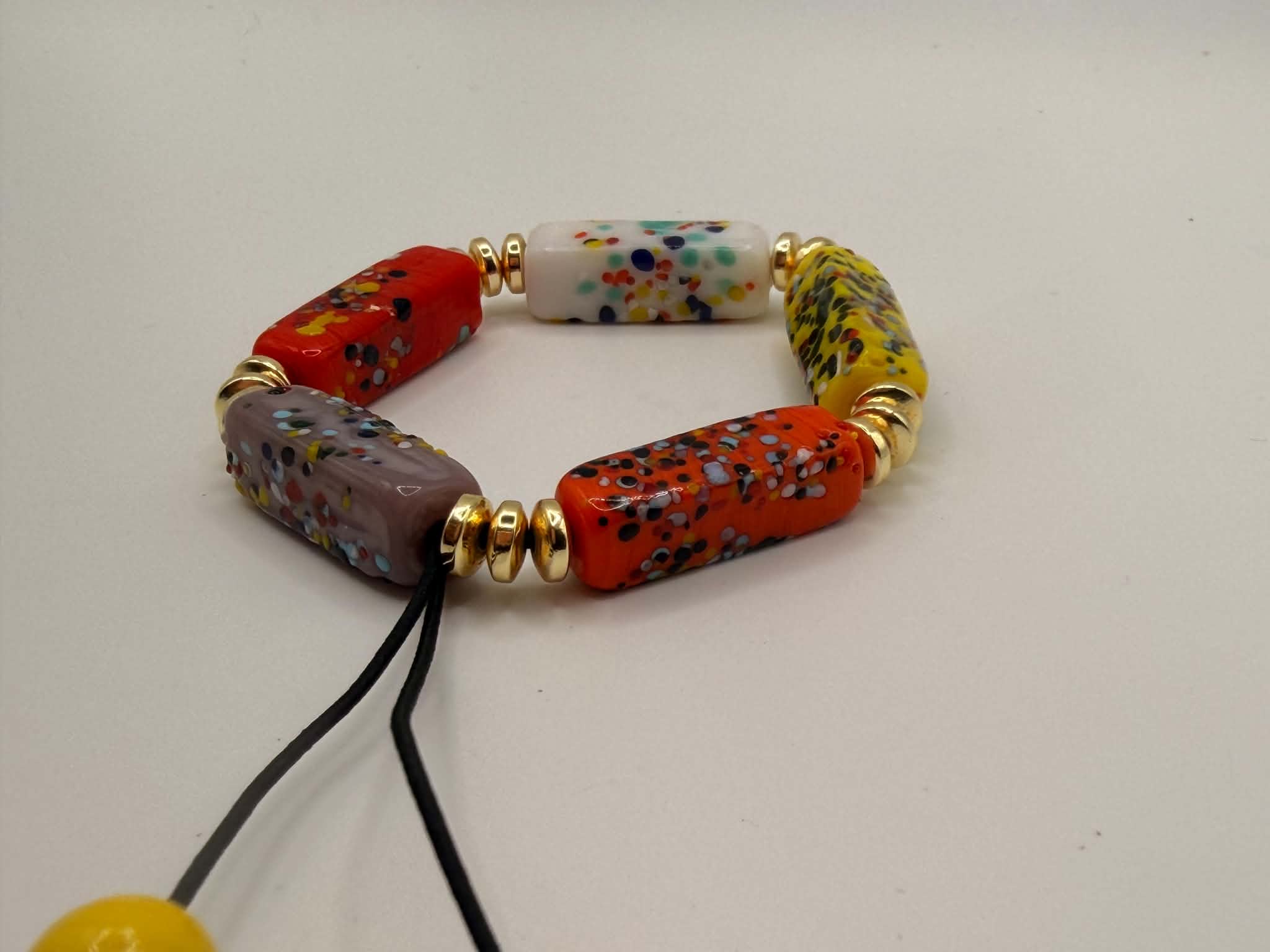 Resin Beads Strech Bracelet