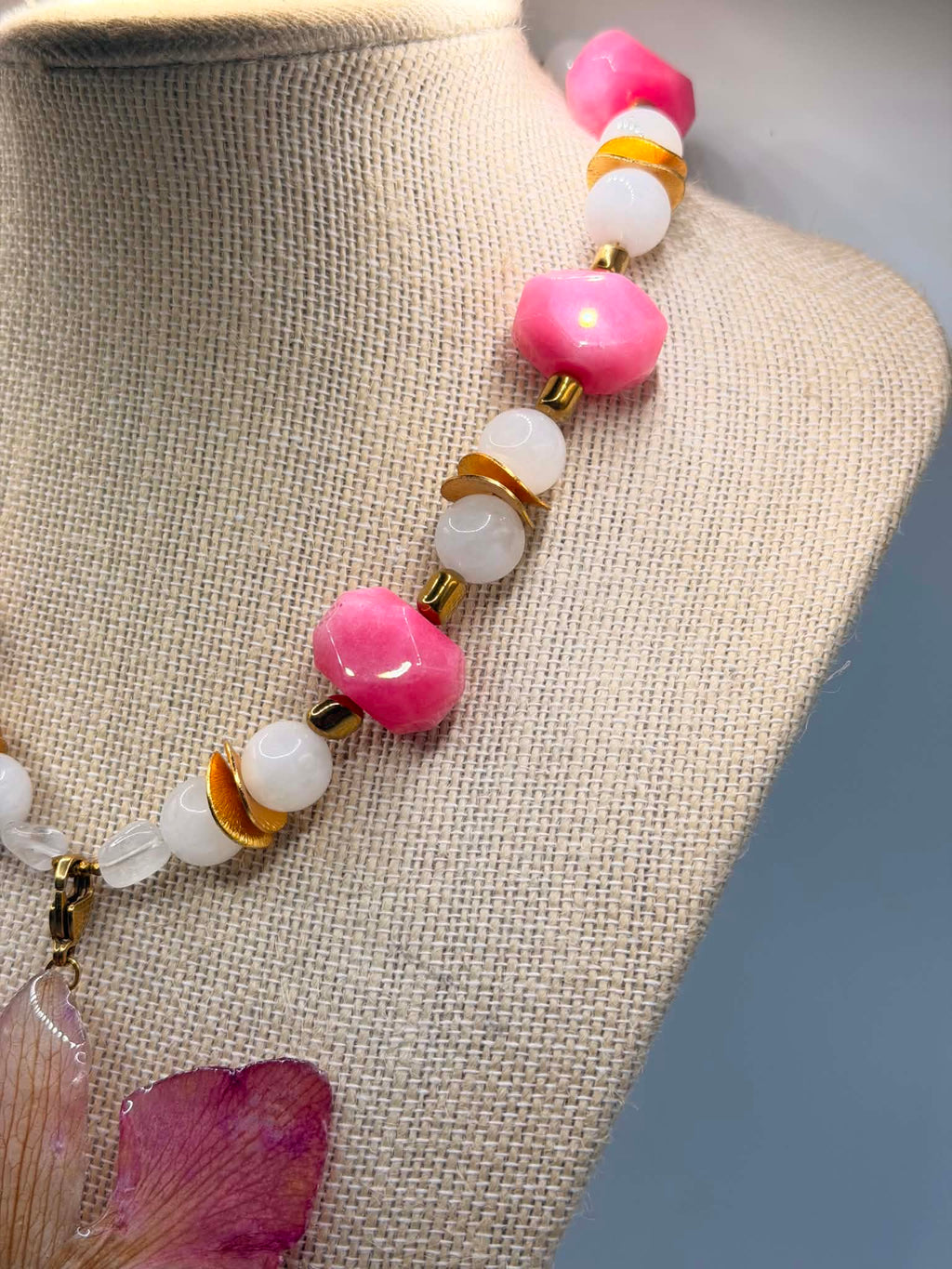 Tulip Fields Orchid Necklace