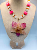 Tulip Fields Orchid Necklace