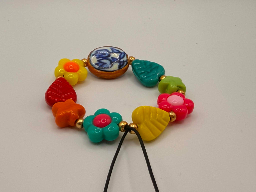 Resin Beads Strech Bracelet